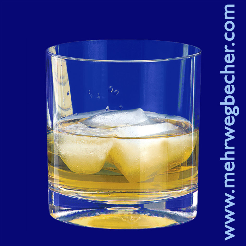 whisky glas san glasklar aus kunststoff