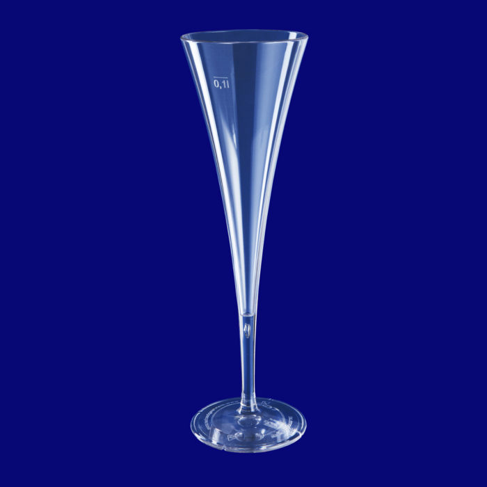 Plastová sklenička na šampaňské l PC