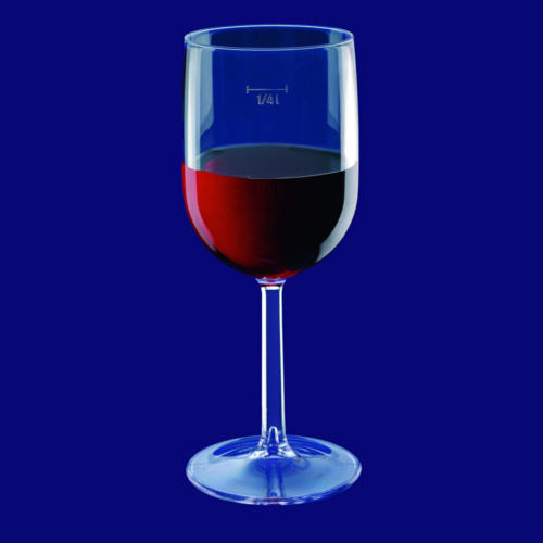 Plastová sklenička na víno l a l SAN
